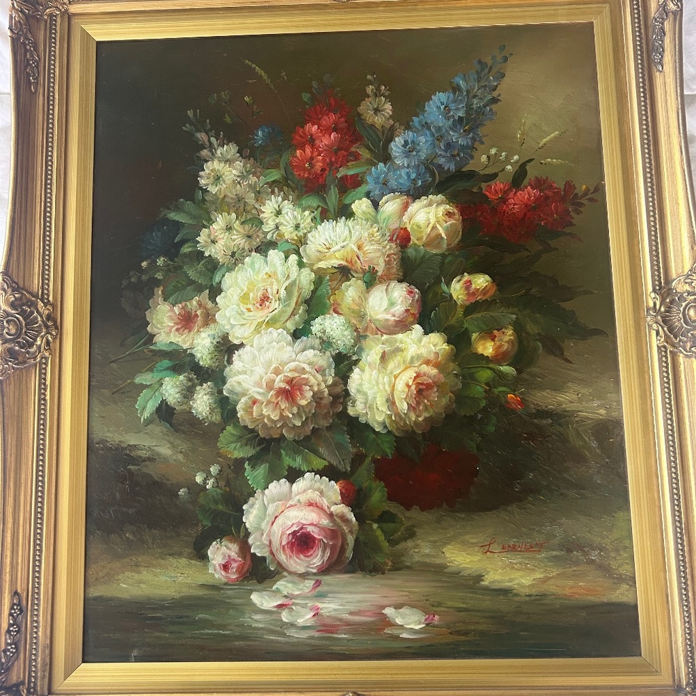 Signed Vintage Oil Painting